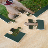Personalisiertes 6‑Foto-Familienname-Geschenk  Puzzle (Seite)