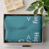 Personalisiertes 70. Geburtstags Themenpapier Seidenpapier (Geschenk)