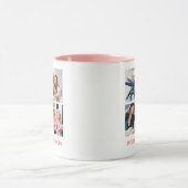 Personalisiertes 8-Foto- "Best Mama der Welt" Tasse (Zentrum)