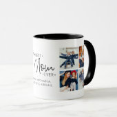 Personalisiertes 8-Foto- "Best Mama Ever" Tasse (VorderseiteRechts)