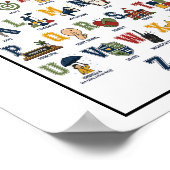 Personalisiertes ABC des Schulleiters Poster (Ecke)