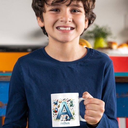 Personalisiertes Abenteuer "A" Tasse