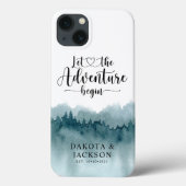 Personalisiertes Abenteuer im Wald Case-Mate iPhone Hülle (Rückseite)
