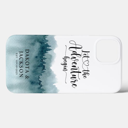 Personalisiertes Abenteuer im Wald Case-Mate iPhone Hülle (Rückseite (Horizontal))