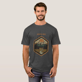 Personalisiertes Abenteuer-Team Bergabzeichen T-Shirt