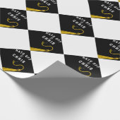 Personalisiertes Abschluss-Geschenkpapier Geschenkpapier (Ecke)