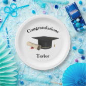 Personalisiertes Abschluss-Party-Papierplatte - Pappteller (Party)