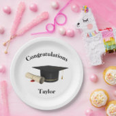 Personalisiertes Abschluss-Party-Papierplatte - Pappteller (Party)