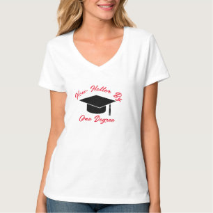 Personalisiertes Abschluss-Shirt - Benutzerdefinie T-Shirt