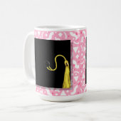 Personalisiertes Abschlussandenken Kaffeetasse (Vorderseite Links)
