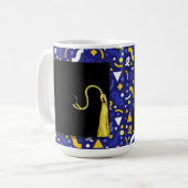 Personalisiertes Abschlussandenken Kaffeetasse (Vorderseite Links)