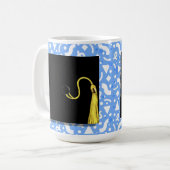 Personalisiertes Abschlussandenken Kaffeetasse (Vorderseite Links)