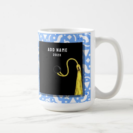 Personalisiertes Abschlussandenken Kaffeetasse (Rechts)
