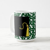 Personalisiertes Abschlussandenken Kaffeetasse (Vorderseite Links)