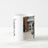 Personalisiertes Abschlussfoto 2026 Bowling Kaffeetasse (Mittel)