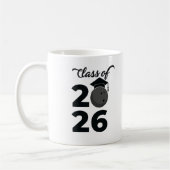 Personalisiertes Abschlussfoto 2026 Bowling Kaffeetasse (Links)
