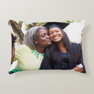 Personalisiertes Abschlussfoto-Erinnerungsgeschenk Dekokissen