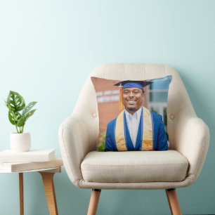 Personalisiertes Abschlussfoto-Erinnerungsgeschenk Kissen