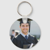 Personalisiertes Abschlussfoto-Erinnerungsgeschenk Schlüsselanhänger (Rückseite)