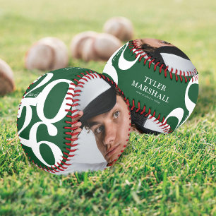 Personalisiertes Abschlussfoto Senior 2026 Baseball