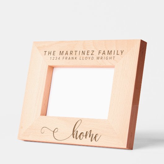 Personalisiertes Abschlussgeschenk für den Kunden Geätzte Rahmen (Links)