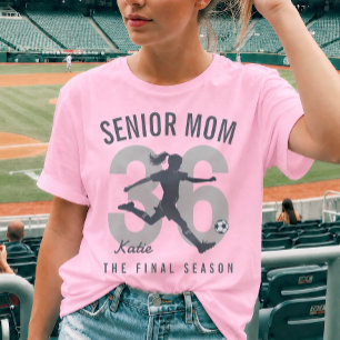Personalisiertes Abschlussjahrgang 2026 Senior-Fuß T-Shirt
