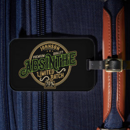 Personalisiertes Absinth-Kräutergeist-Liquor-Label Gepäckanhänger
