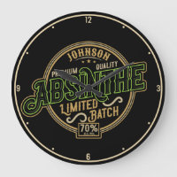 Personalisiertes Absinth-Kräutergeist-Liquor-Label