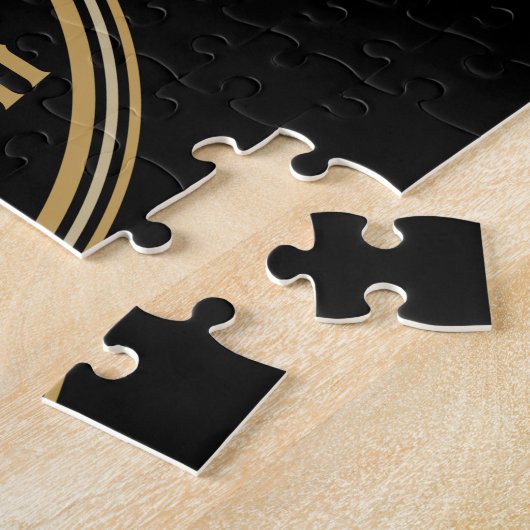 Personalisiertes Absinth-Kräutergeist-Liquor-Label Puzzle (Seite)