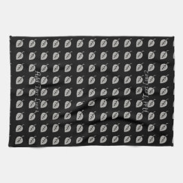 Personalisiertes Abstraktes Leaf-Muster Handtuch