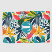 Personalisiertes Abstraktes Muster Golfhandtuch (Horizontal)