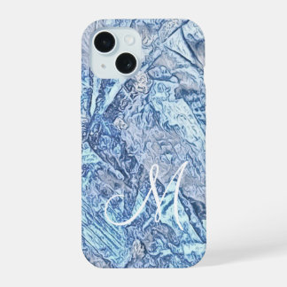 Personalisiertes Abstraktes Muster iPhone 15 Hülle