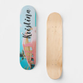 Personalisiertes Abstraktes Skateboard (Vorderseite)