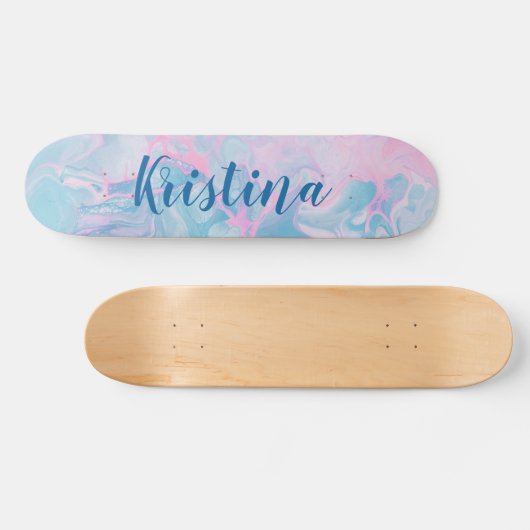 Personalisiertes Abstraktes Skateboard (Horizontal)