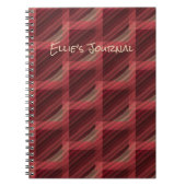 Personalisiertes Abstraktes SpiralNotebook Notizblock (Vorderseite)