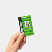 Personalisiertes Abzeichen des Fußballtrainers Ausweis (Handheld)