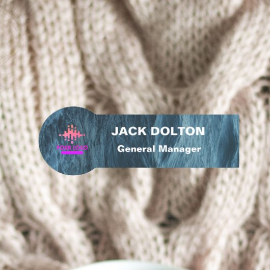 Personalisiertes Abzeichen für Metallic Name für M Namensschild