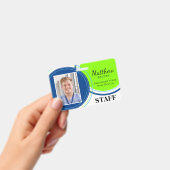 Personalisiertes Abzeichen mit doppelseitiger Beru Ausweis (Handheld)