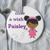 Personalisiertes Abzeichen zum Geburtstag - Wünsch Button (Beispiel)