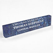 Personalisiertes Acryl Namensplakette