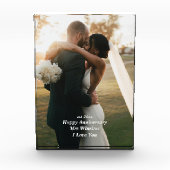Personalisiertes Acrylic-Foto-Blockgeschenk Fotoblock (Vorderseite)
