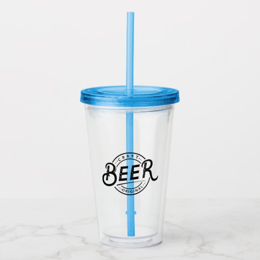 Personalisiertes Acrylic Logo Acryltrinkbecher (Vorderseite)