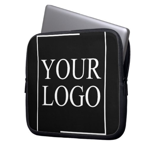 Personalisiertes ADD-LOGO für Notebook-Taschen Laptopschutzhülle (Vorderseite Links)