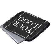 Personalisiertes ADD-LOGO für Notebook-Taschen Laptopschutzhülle (Vorne Knopf)