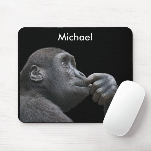 Personalisiertes Affengeschäft Mousepad (Mit Mouse)