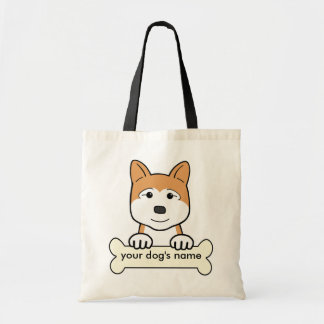 Personalisiertes Akita Tragetasche