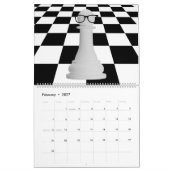 Personalisiertes Albernes Schach Kalender (Feb 2027)