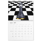 Personalisiertes Albernes Schach Kalender (Mär 2027)