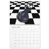 Personalisiertes Albernes Schach Kalender (Jan 2027)