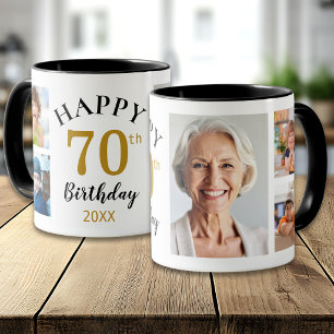 Personalisiertes Alles Gute zum 70. Geburtstag 5-F Tasse